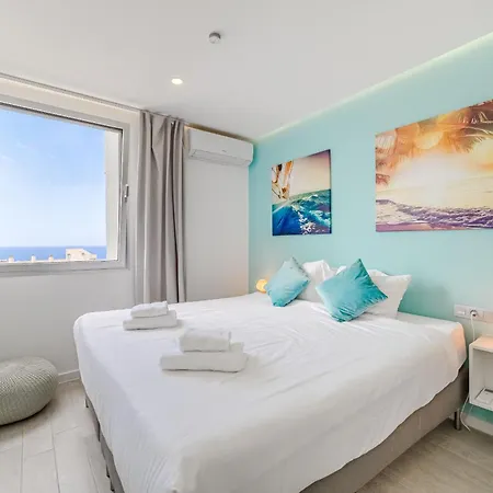 Blue Gold Escape In Ocean Garden Appartement