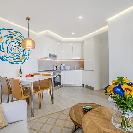 Lejlighed Blue Gold Escape - Ocean View, Airco, Heated Pool Costa Adeje (Tenerife)