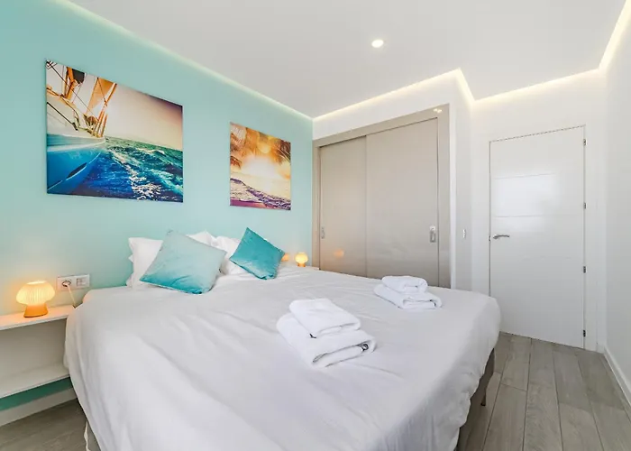 Apartamento Blue Gold Escape - Ocean View, Airco, Heated Pool Costa Adeje (Tenerife)