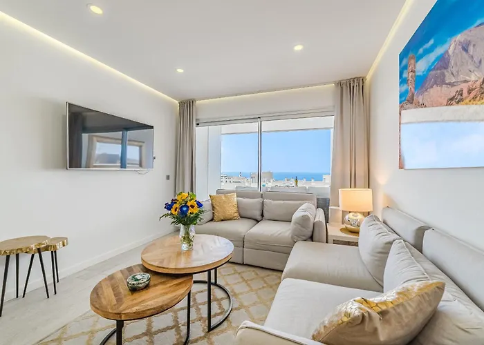 Blue Gold Escape - Ocean View, Airco, Heated Pool * Costa Adeje (Tenerife)